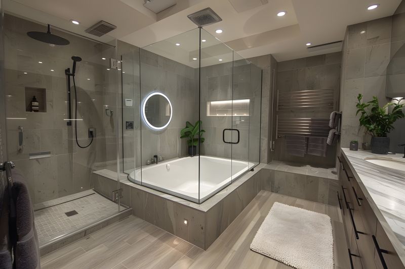 Compact Shower-Tub Combo
